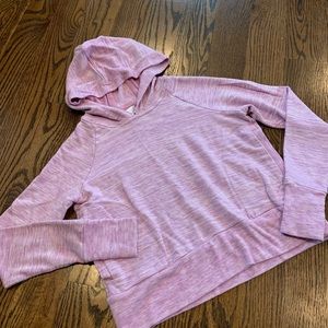Athleta Girl crop hoodie